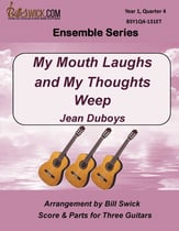 My Mouth Laughs and My Thoughts Weep Guitar and Fretted sheet music cover